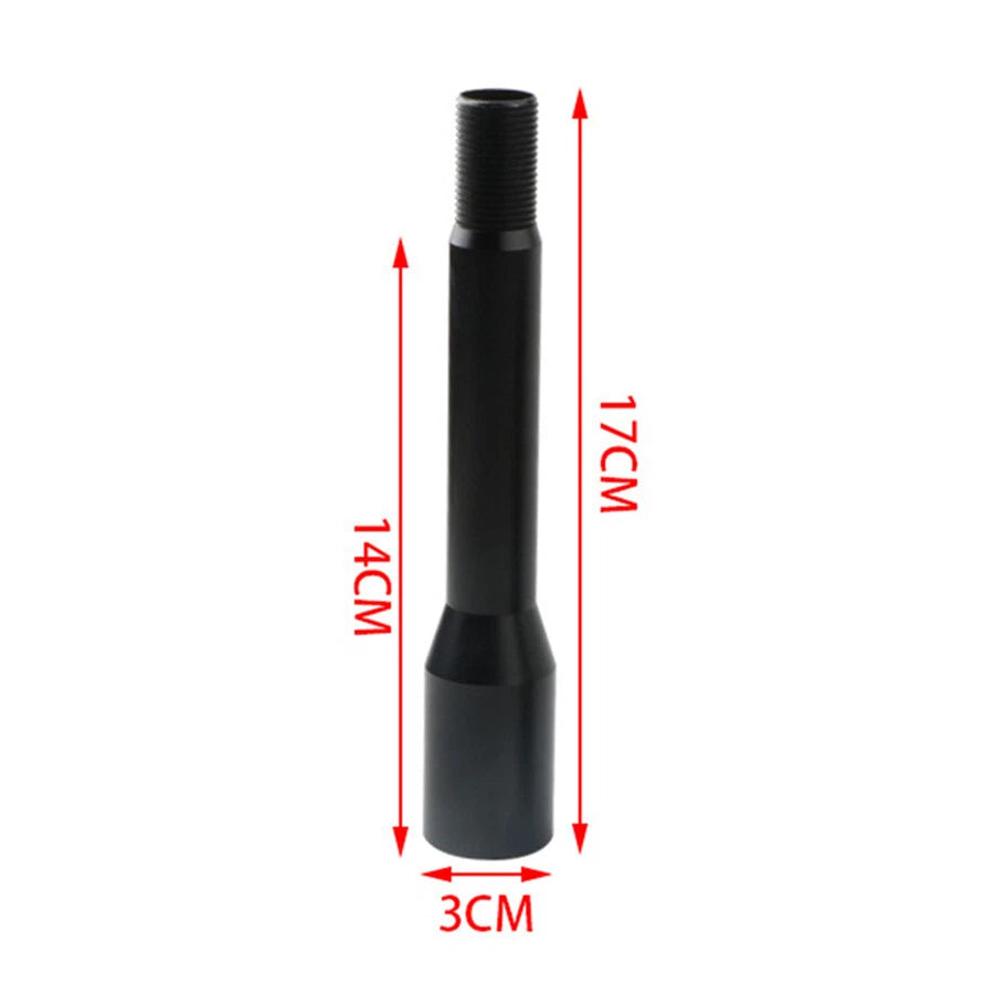17cm Aluminum Alloy Manual Car Shift Gear Knob Extension Lever Universal