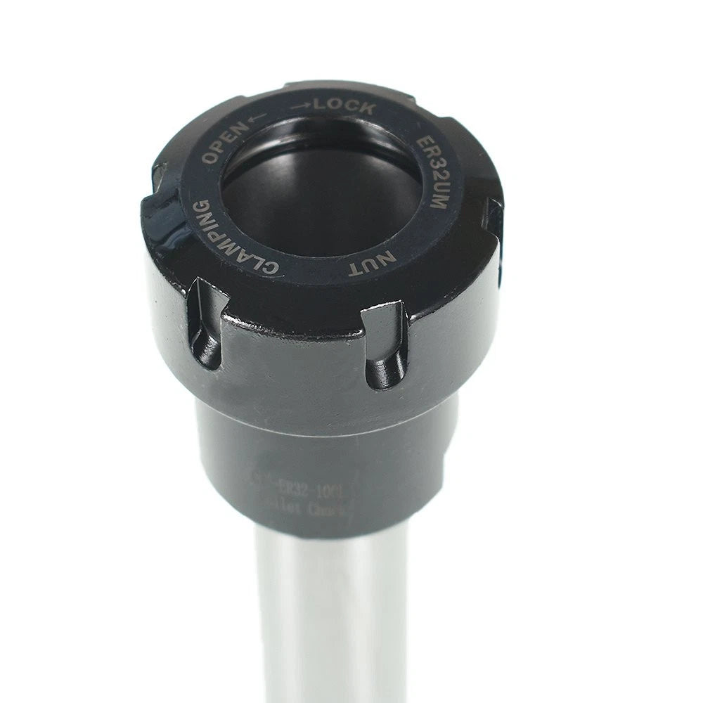 ER32 Collet Chuck Holder for CNC Milling Lathe C1 (100L, 25.4mm)