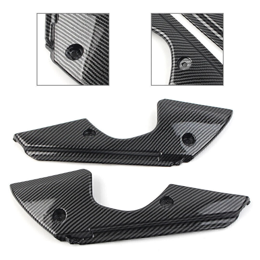Upper Front Air Dash Intake Cover for Yamaha YZF R1 (2009–2014) Carbon Fiber