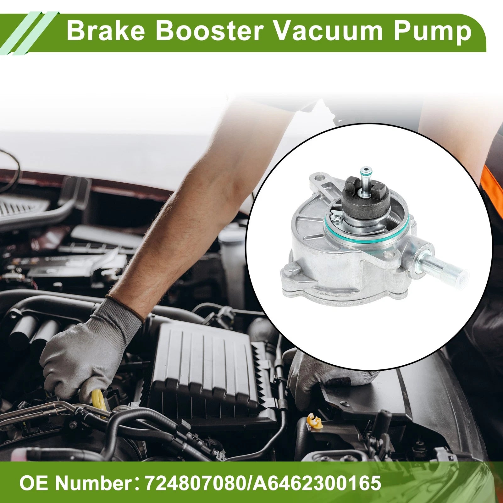 Brake Vacuum Pump Replacement for Dodge Sprinter 2500 (2004–2006)