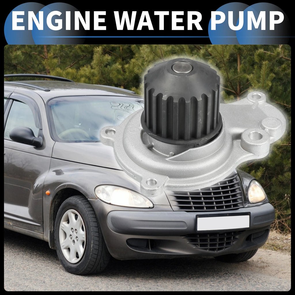 Water Pump Replacement with Timing Belt Kit for Chrysler PT Cruiser (2001–2010)