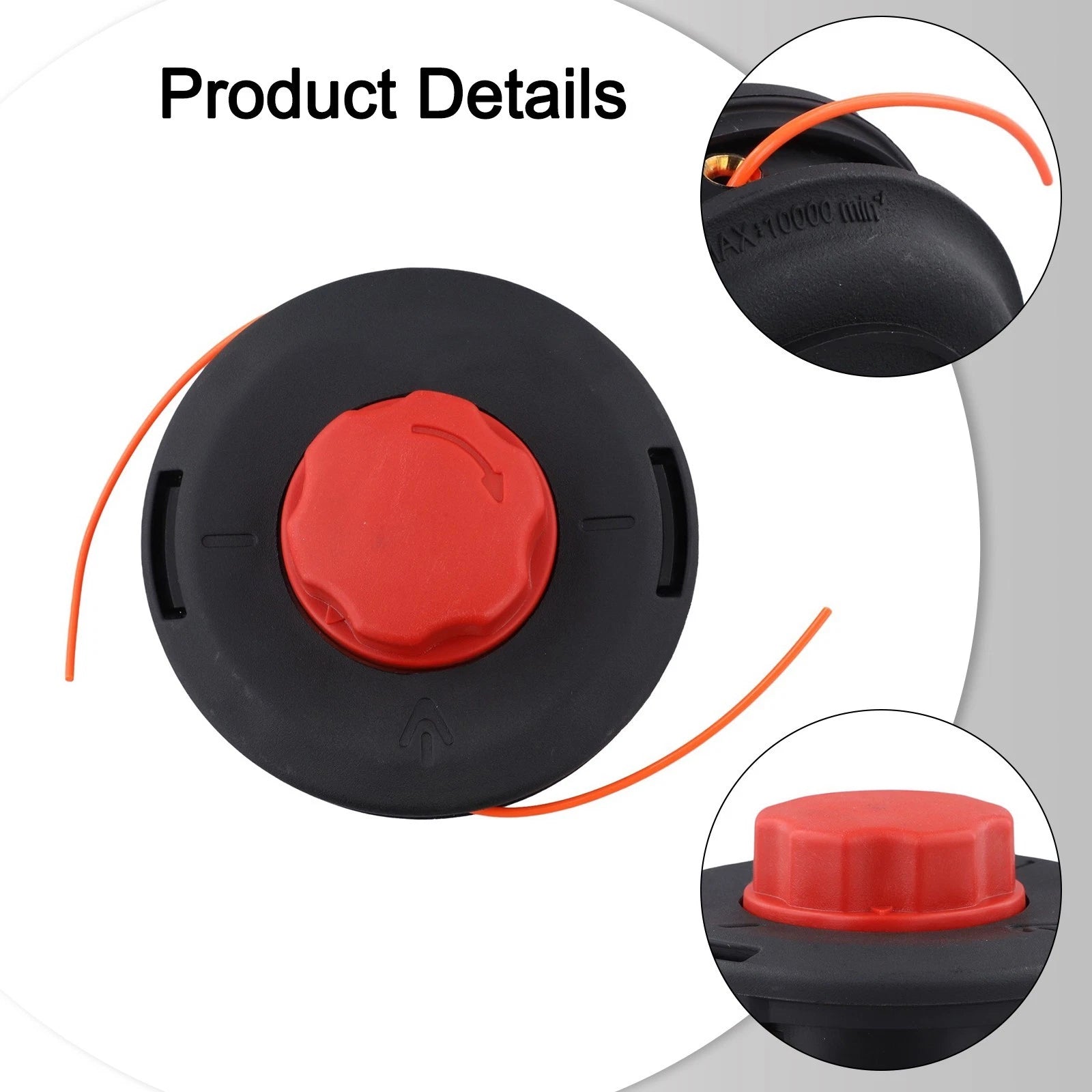M10 Thread Grass Cutting Head for Brush Cutters (Compatible)