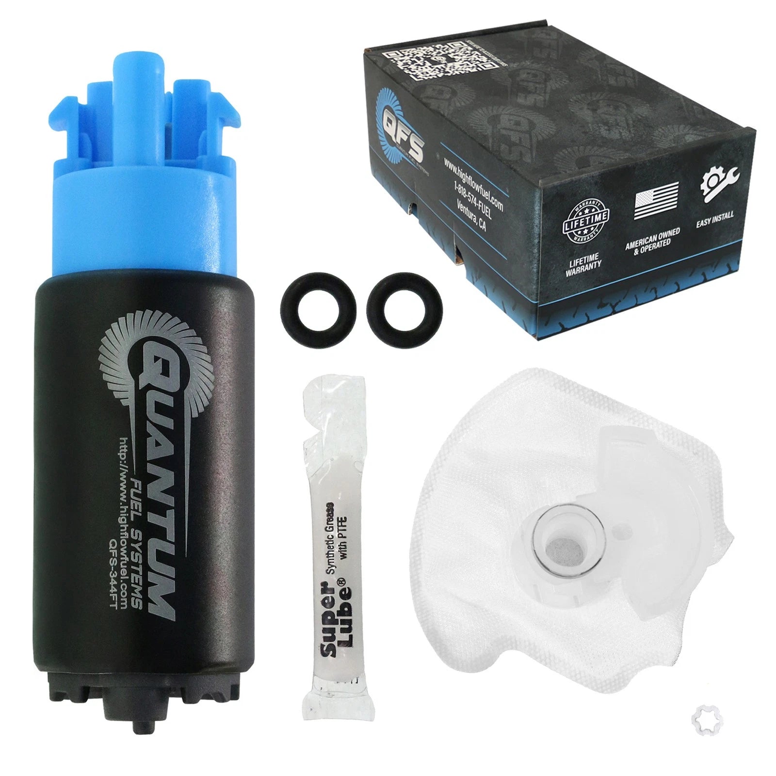 QFS 340LPH EFI Fuel Pump for + 1008 Kit