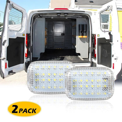 2Pcs LED Dome Lights for Ford Transit Connect (2014–2023)