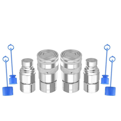 Flat Face Couplings for Heavy Duty Use