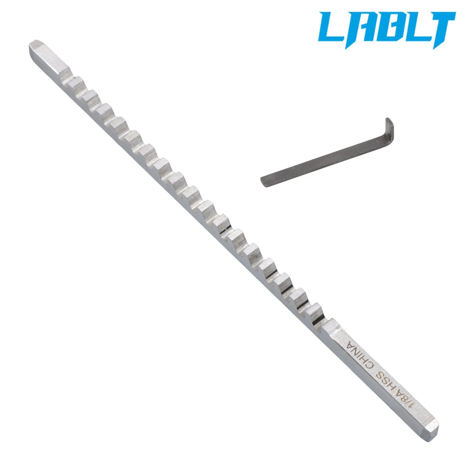 1/8" A Push-Type Keyway Broach for LABLT Pulley Bore