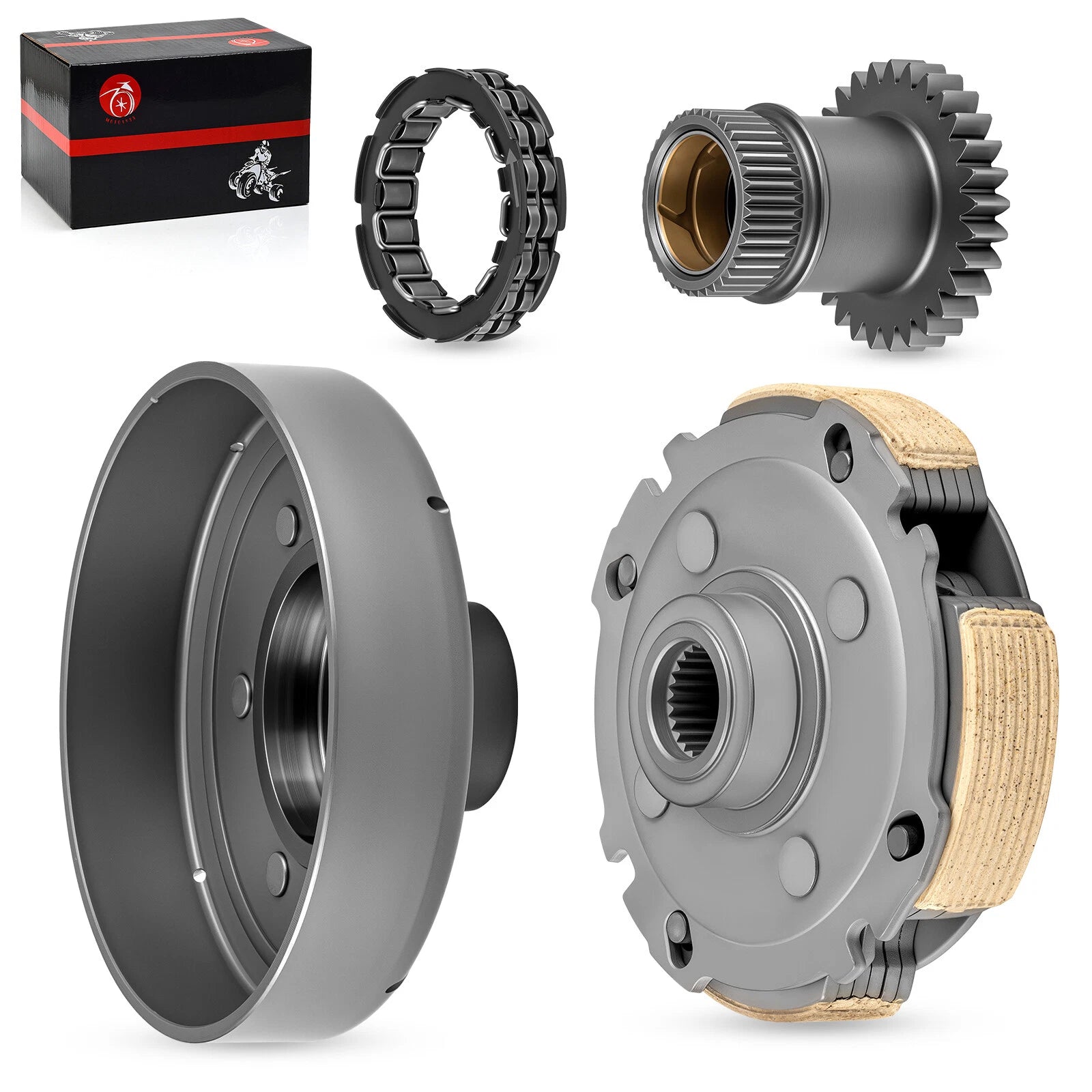 Wet Clutch Drum Housing Bearing & Drive Gear for Honda TRX420FE/FM/TE/TM/FPE/FPM (2007–2023)