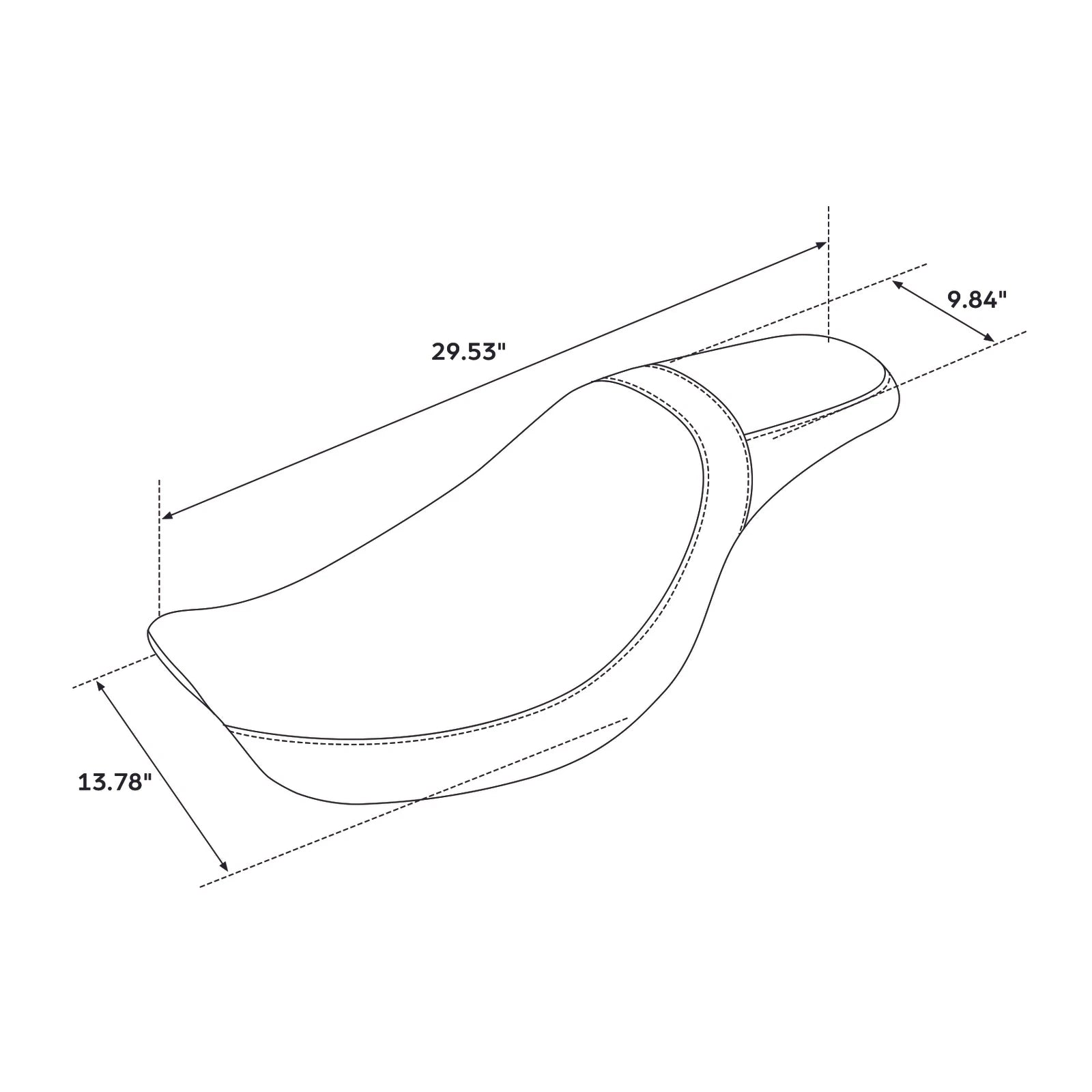 Driver Passenger Seat for Harley Dyna Wide Glide Fat Bob (2006–2017)