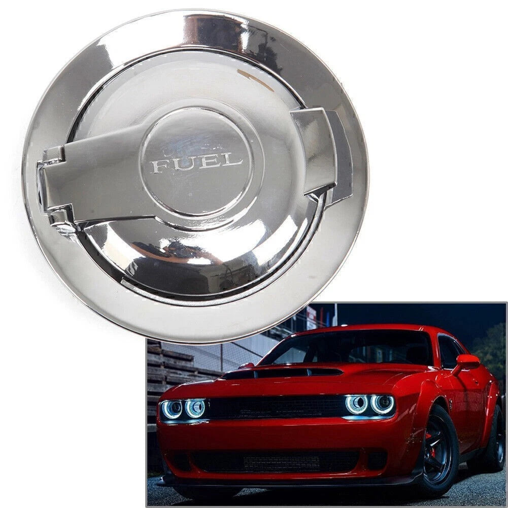 Fuel Gas Door Cover Chrome for Dodge Challenger (2008–2019)