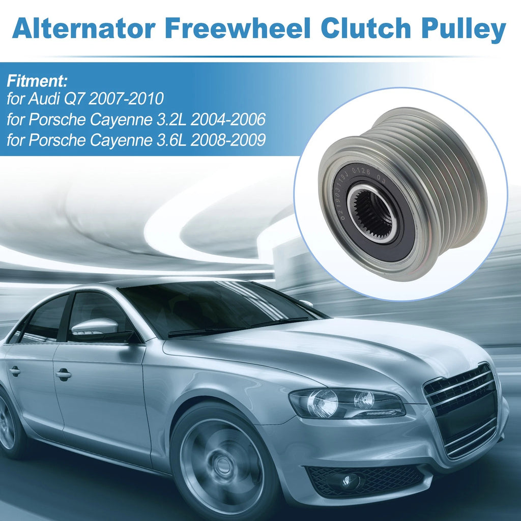 Alternator Freewheel Clutch Pulley for Audi Q7 (2007–2010)