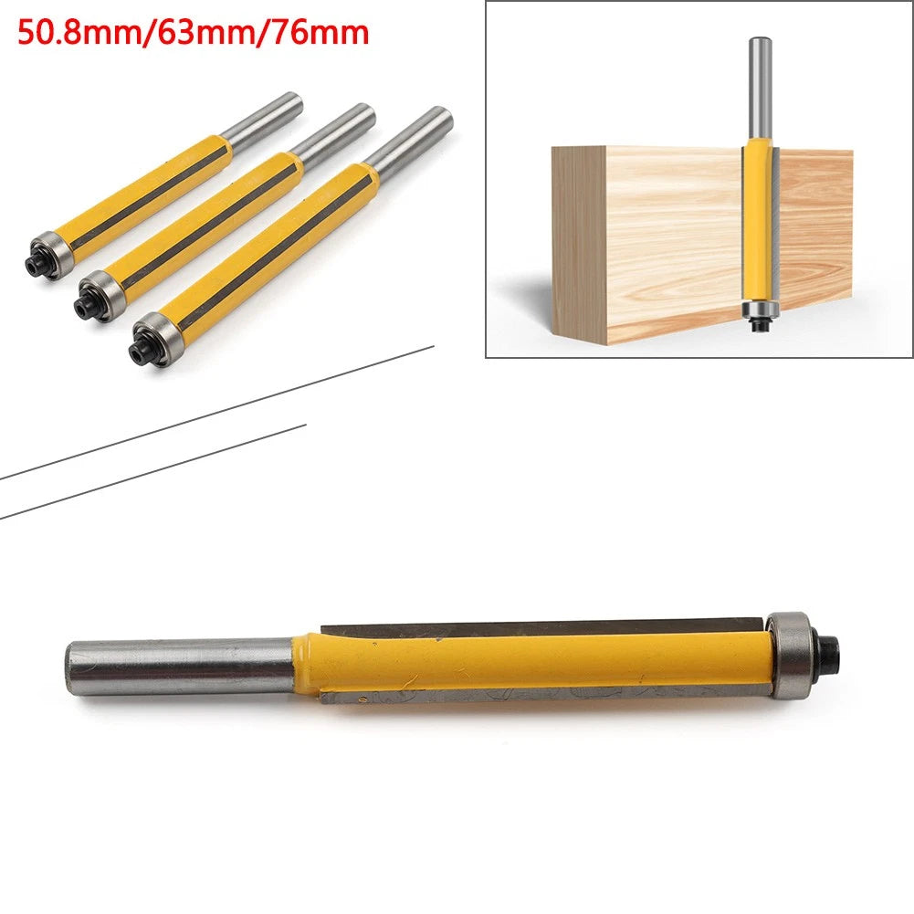 8mm Shank Extra Long Flush Trim Router Bit for Woodworking (Fit )