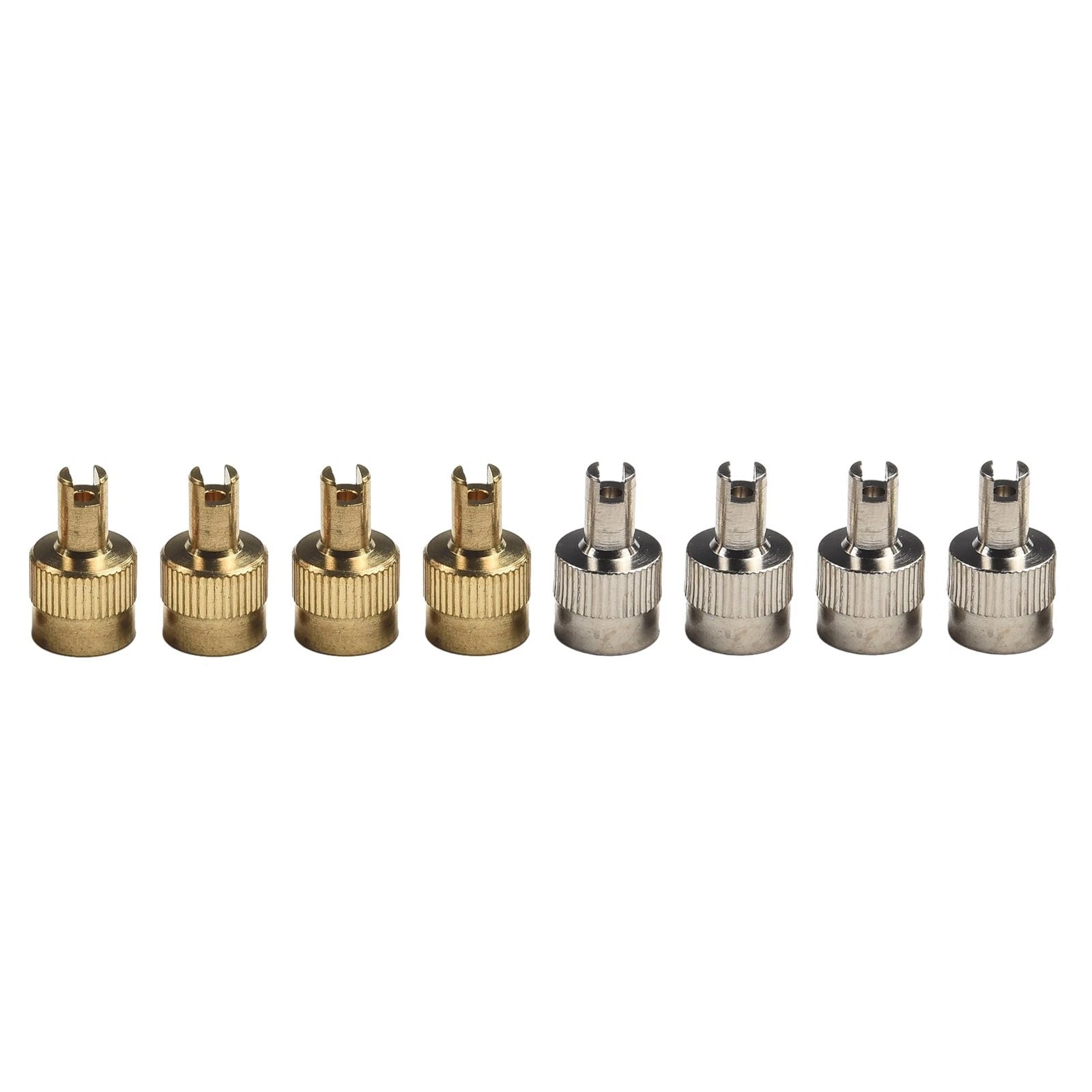 8 Piece Car Valve Key and Cap Set for