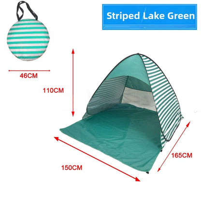 UV Protection Beach Tent with Quick Setup and Stylish Patterns