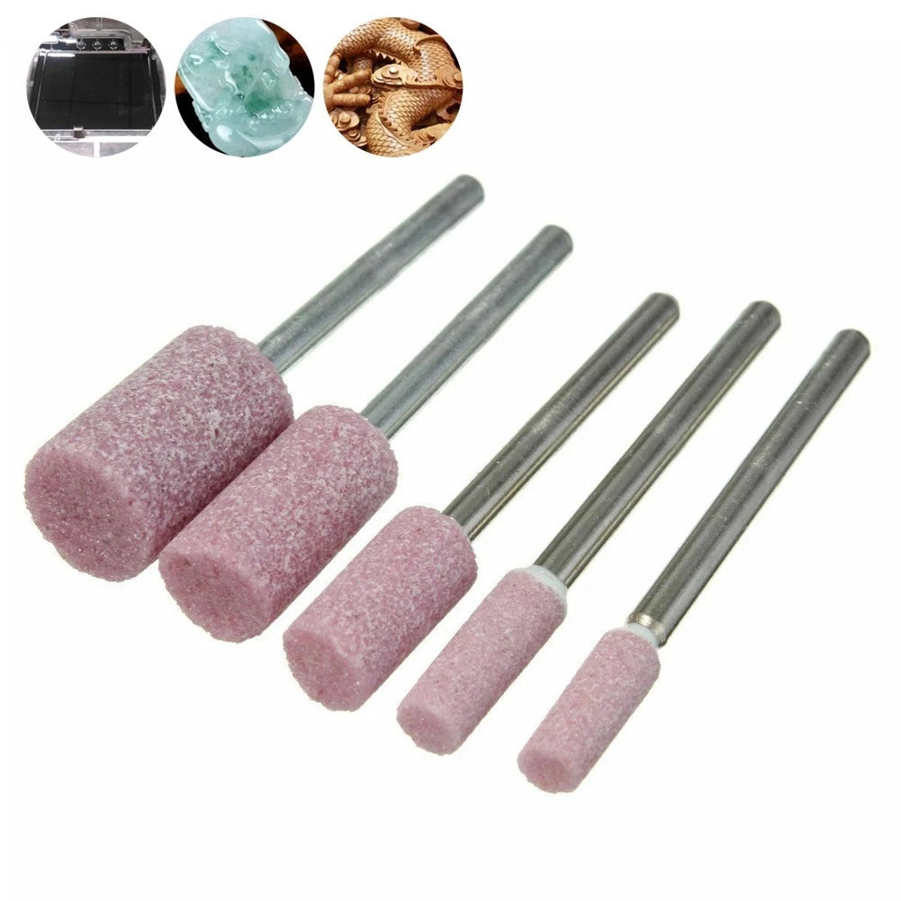 10Pcs Abrasive Mounted Stone Rotary Tool Grinding Wheel for