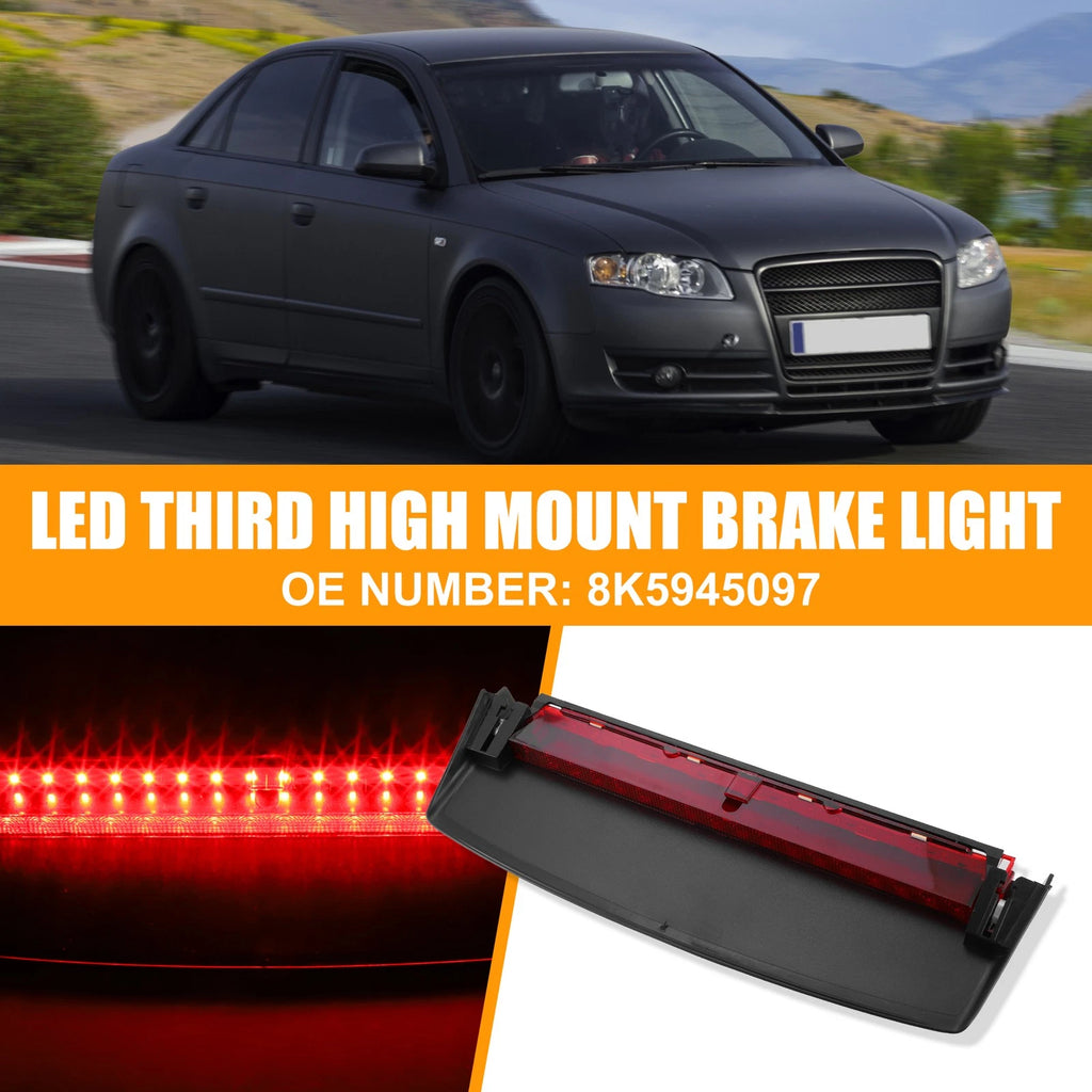 LED Third High Mount Brake Light Replacement for Audi A4 (2009–2015)