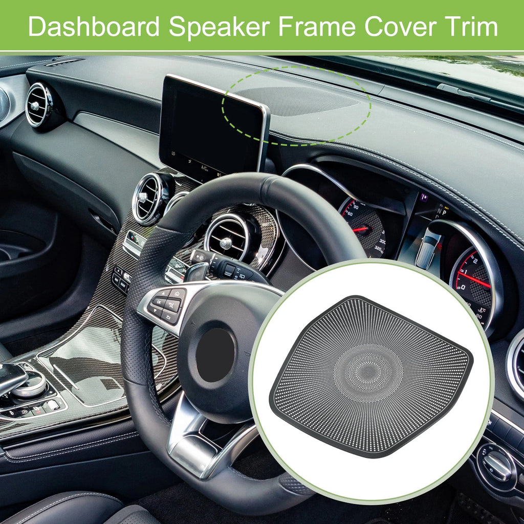 Dashboard Speaker Frame Cover Trim Replacement for Mercedes Benz C GLC (2015–2021)