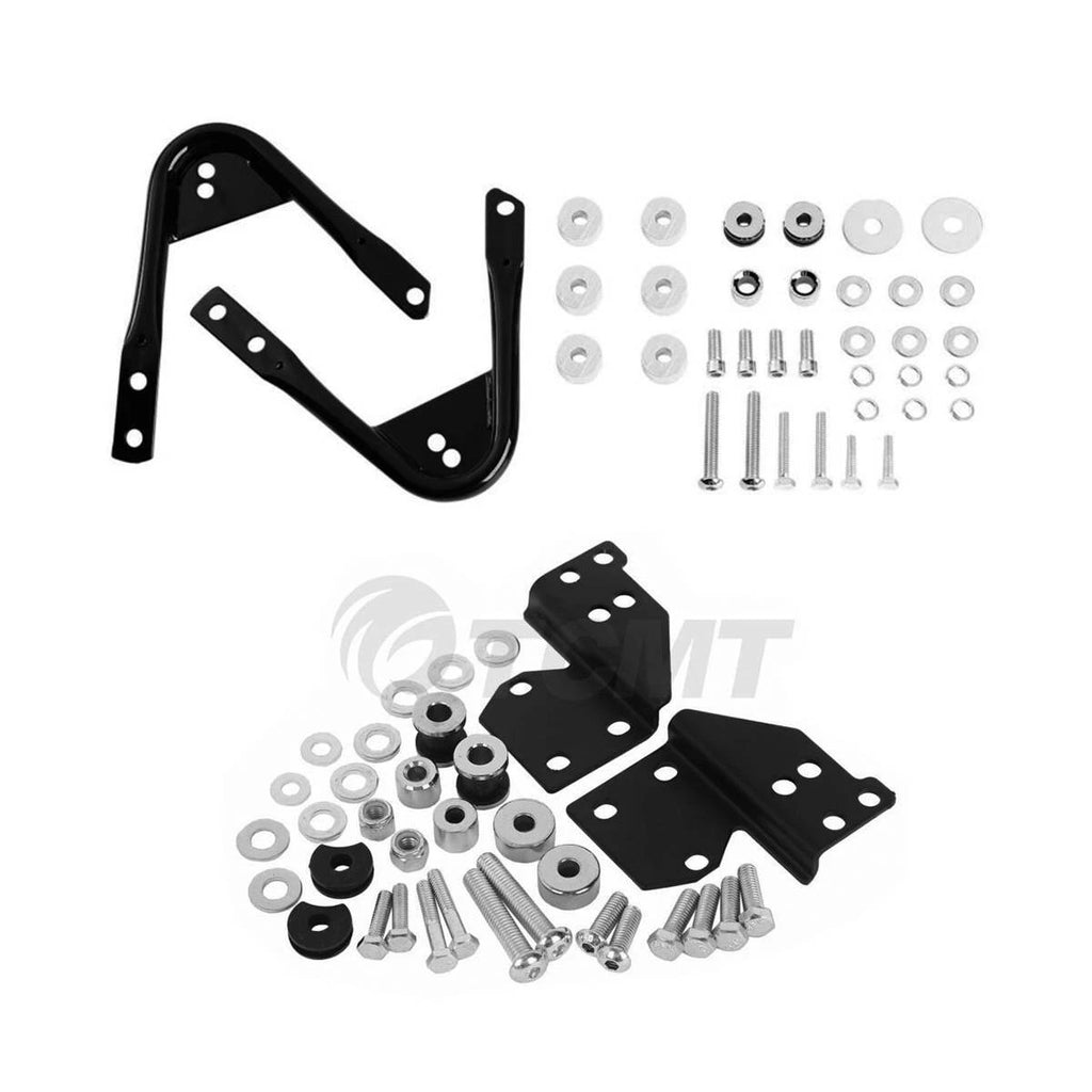 Quick Release Sissy Bar & Rack Docking for Harley Touring (1997–2008)