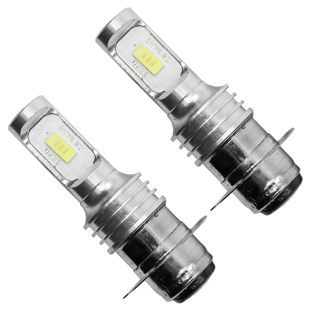 Caltric LED Headlight Bulbs Replacement for Yamaha Raptor 250 YFM250R (2008–2013)