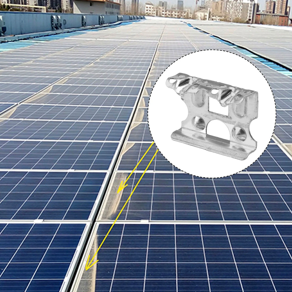 Aluminum Deflector for Solar Panel Frame (Pack of 10)