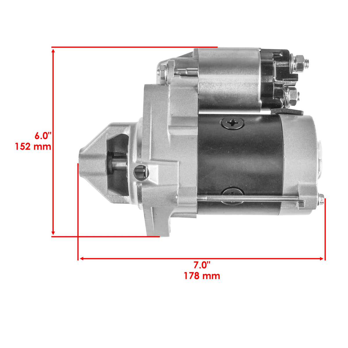 Starter Replacement for Honda GCV520 V-Twin Engine (14HP 16HP) (2003–2015)