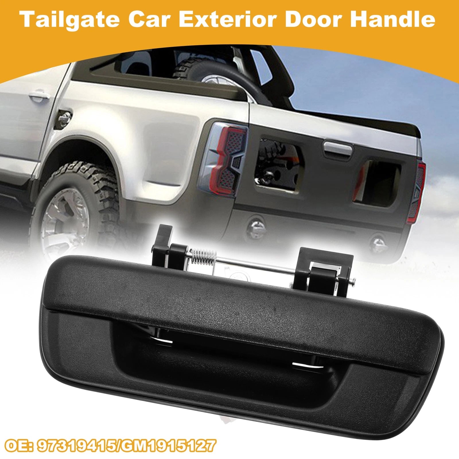 Tailgate Exterior Door Handle Replacement for Chevrolet Colorado (2004–2012)