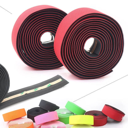 2X 2.5mm Silicon Handlebar Tape Wrap for Road Bikes
