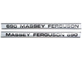 Decal Set for Massey Ferguson 690