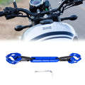 Adjustable Cross Bar Handlebar Kit for Motorcycle Motor Bike (Blue) (1 Set)