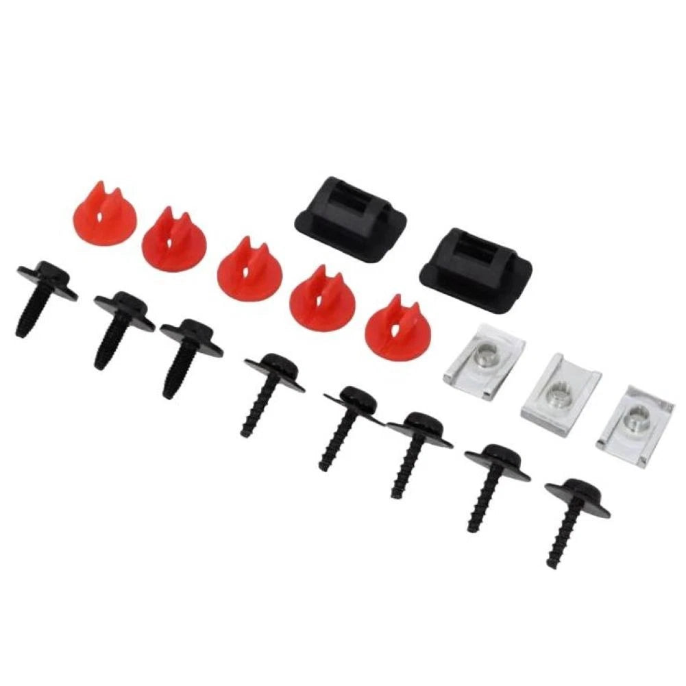 18pcs Under Tray Splash Guard Mounting Package for Volvo V40