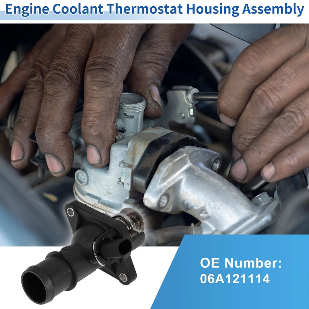 Engine Coolant Thermostat Housing Assembly OEM for Audi A3 (1997–2006)