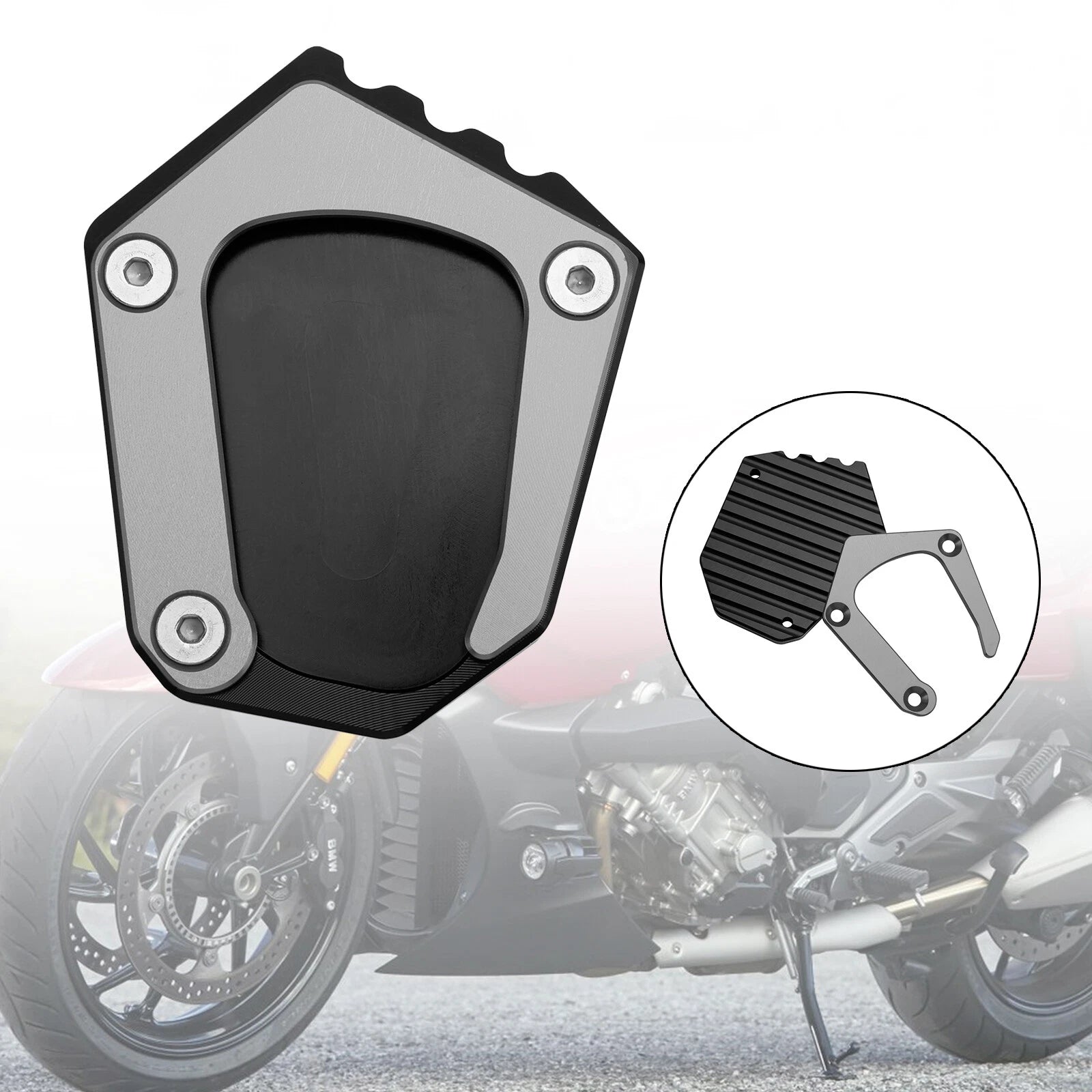 Kickstand Enlarger Plate Pad for BMW K1600 (2016–2022) A9