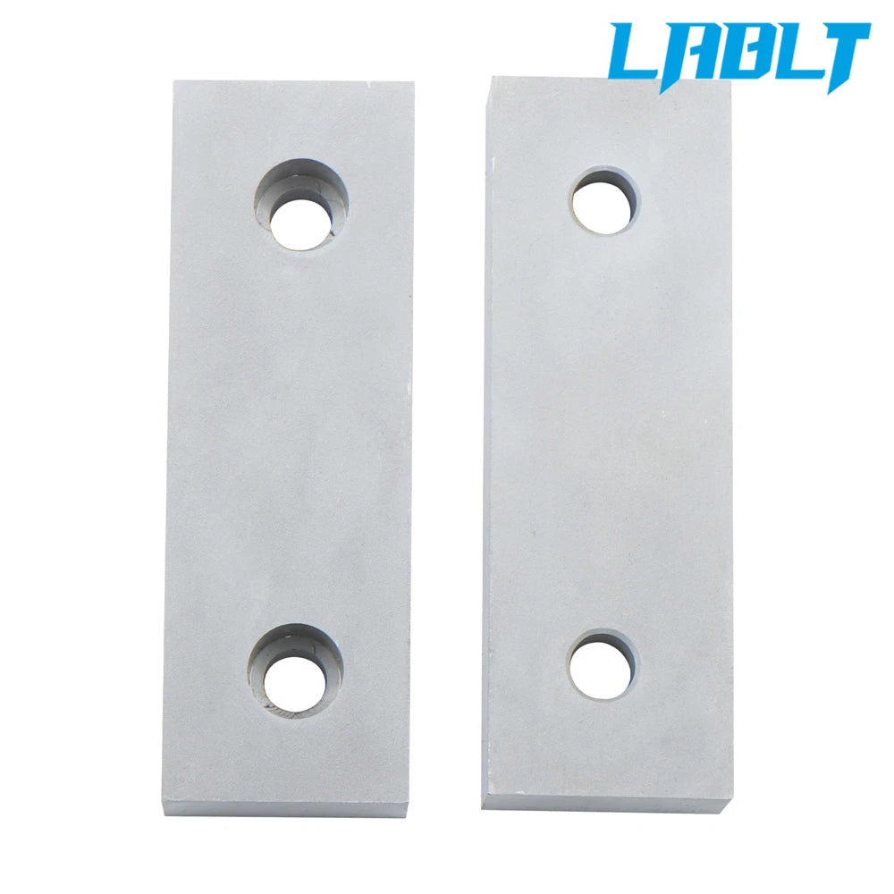 2X Aluminum Machinable Soft Jaws for 6" Vises (LABLT)