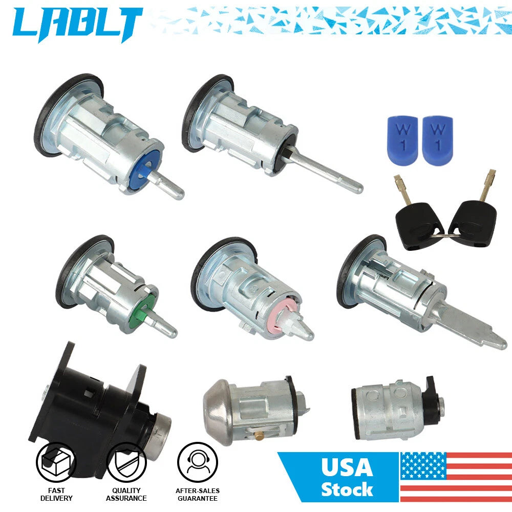 Complete Lock Set for Ford Transit Connect (2002–2013) - 2 Keys