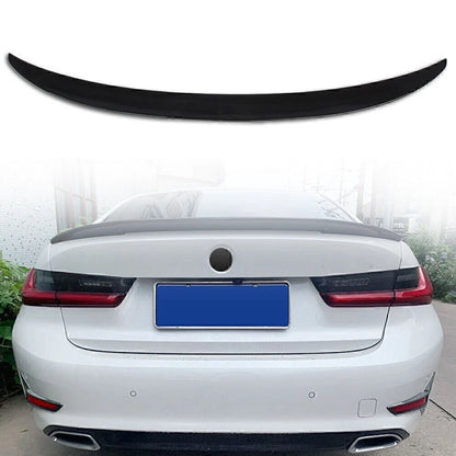 Rear Spoiler Lip for BMW 3 Series G20 (2020) Gloss Black