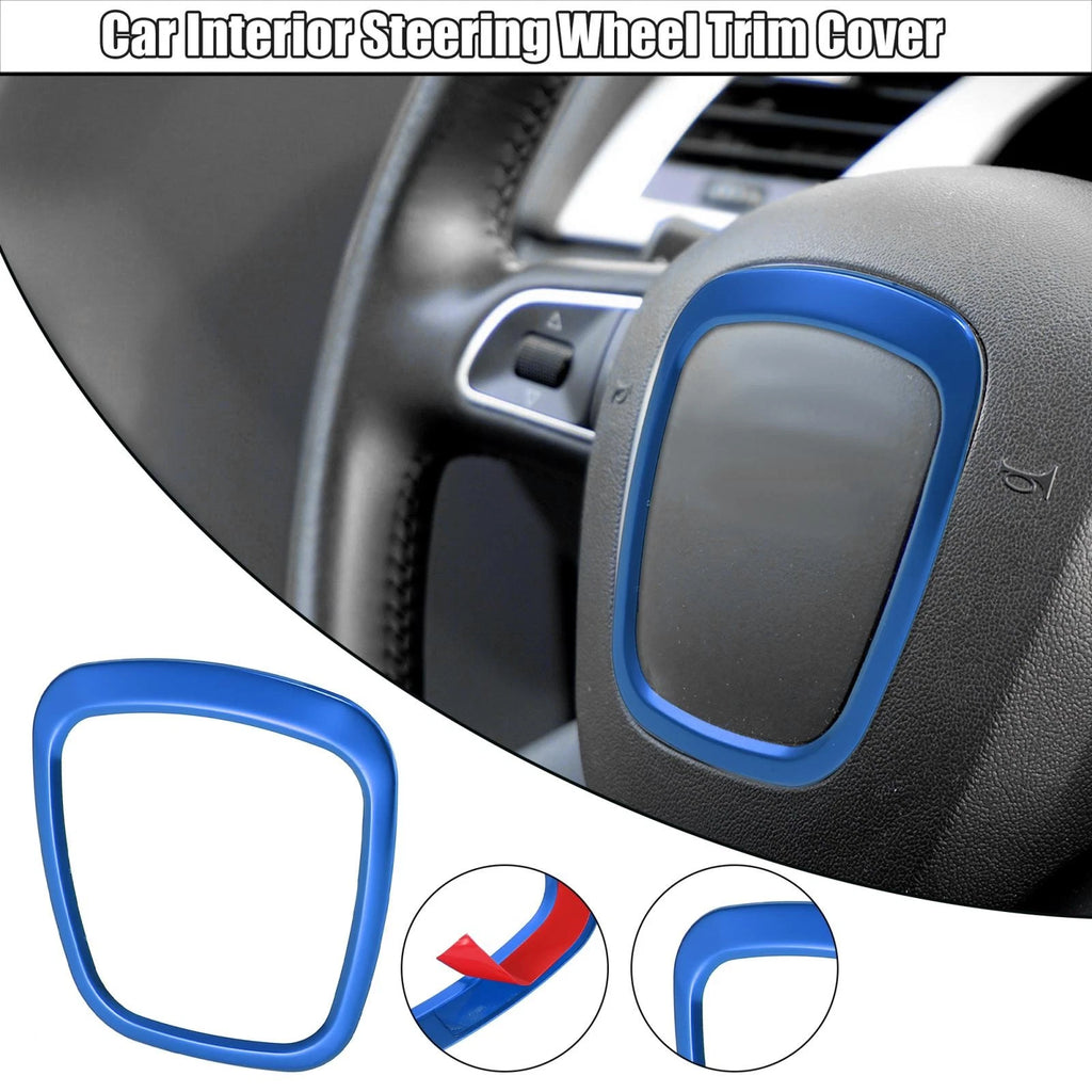 Steering Wheel Trim Cover Interior Decoration for Audi A3 (2006–2014)
