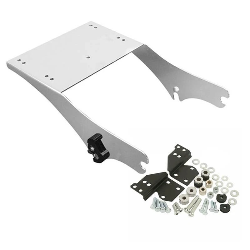 Chrome Mount Rack Docking Hardware Kit for Harley Touring (1997–2008)