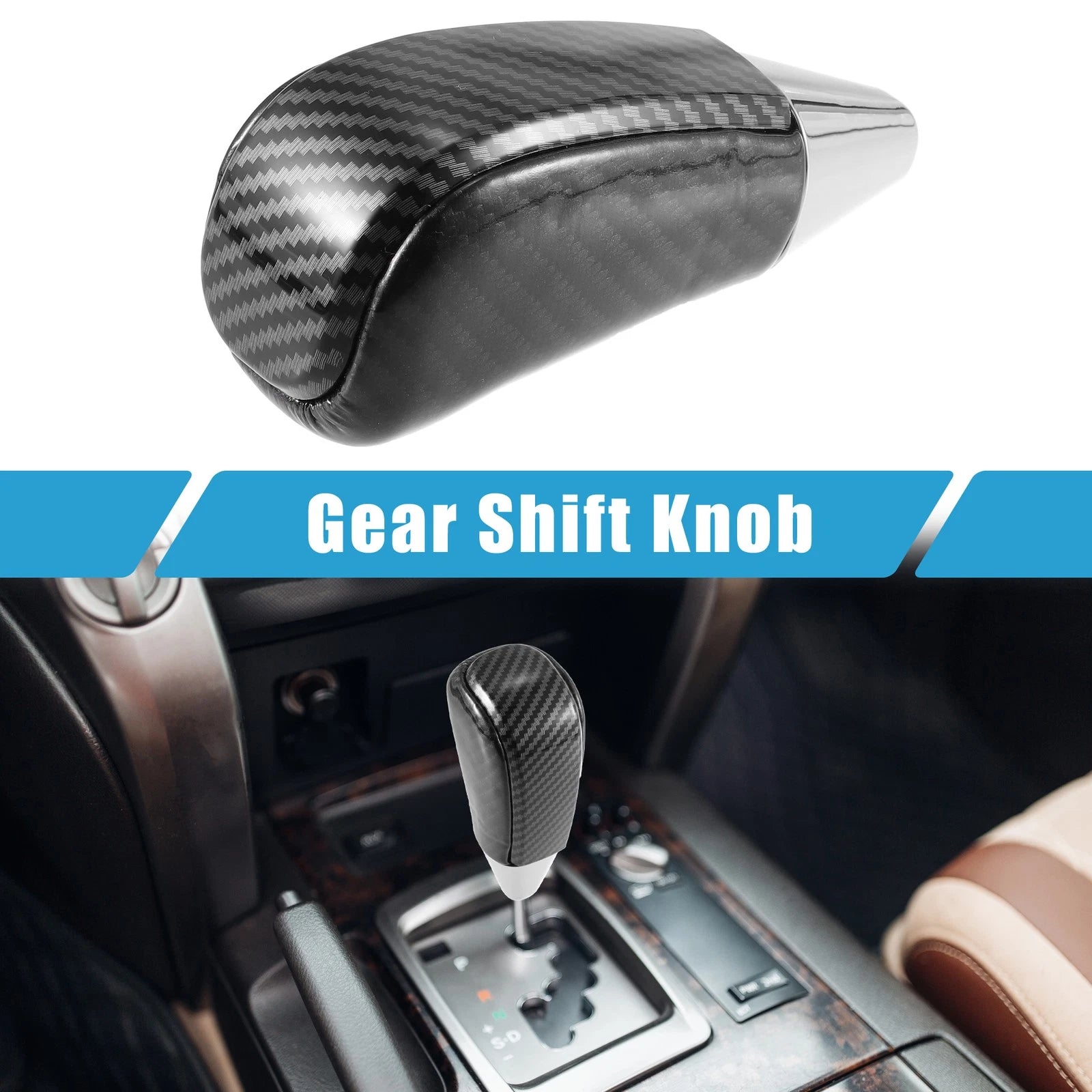 Gear Shift Knob Stick Shifter Replacement for Toyota Land Cruiser (2016–2021)