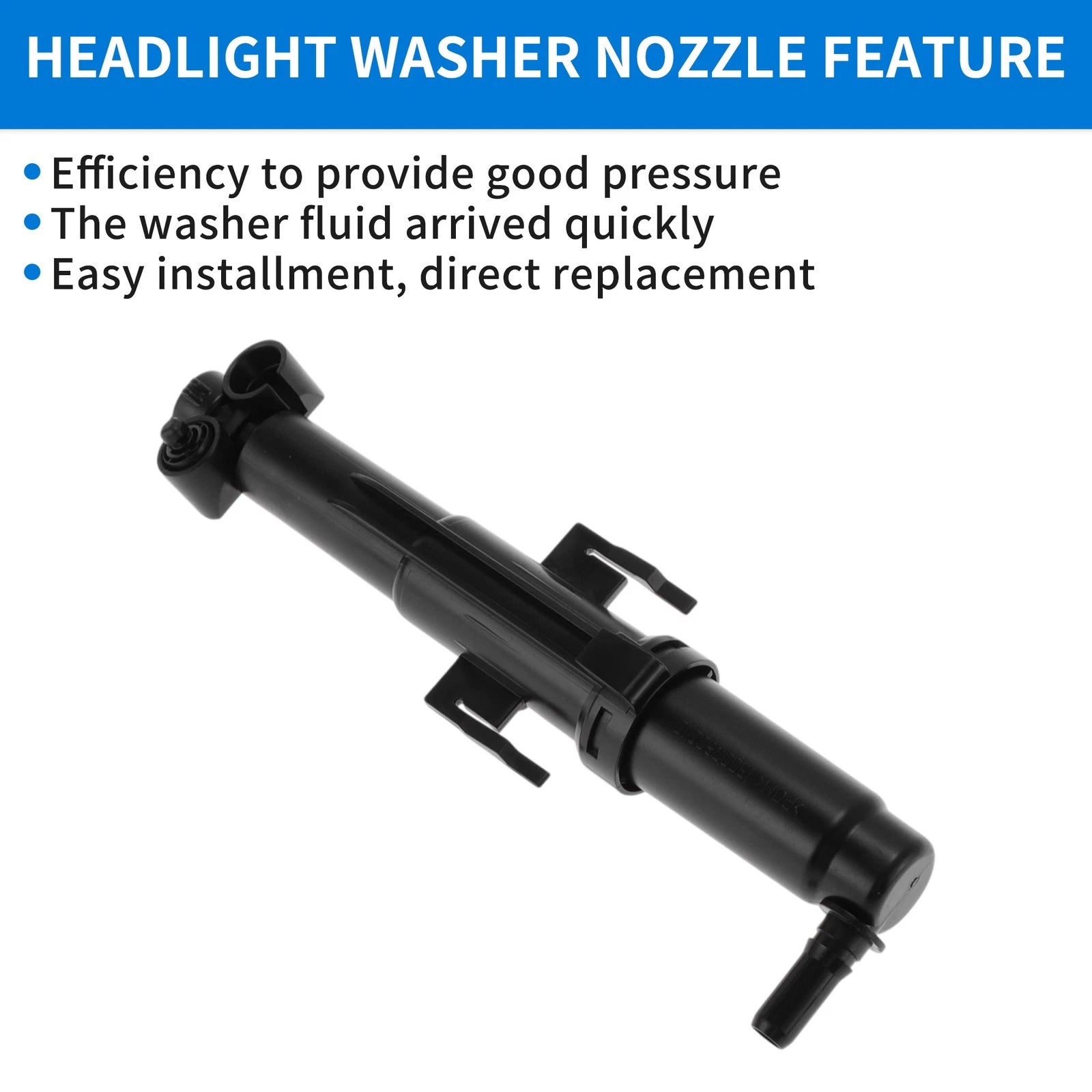Left Passenger Side Headlight Washer Nozzle for BMW X3 (2004–2010)