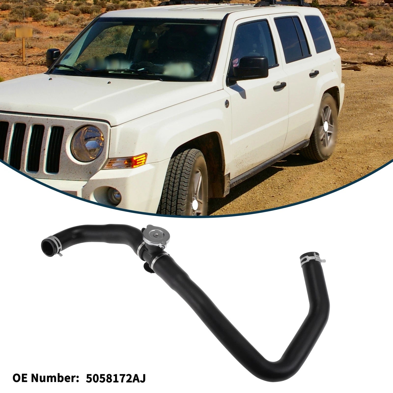 Car Radiator Hose for Dodge Caliber (2006–2009) Replacement