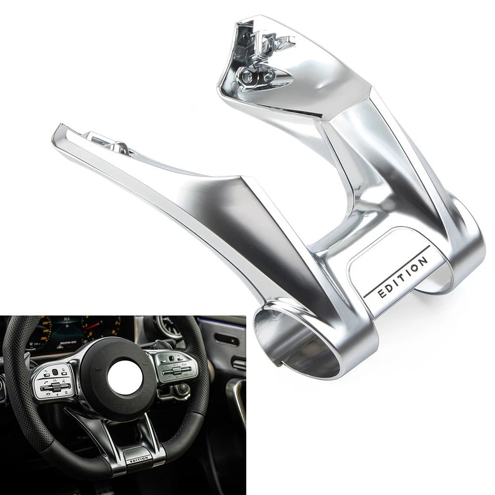 1x Steering Wheel Lower U Shape Cover Trim For Mercedes-Benz A B C E G CLS Class