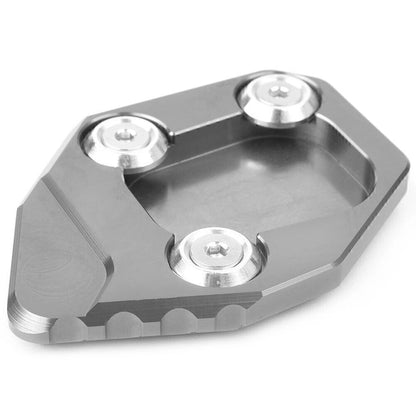 Kickstand Side Stand Extension Plate Pad for Honda CBR600RR (2007–2015) Titanium