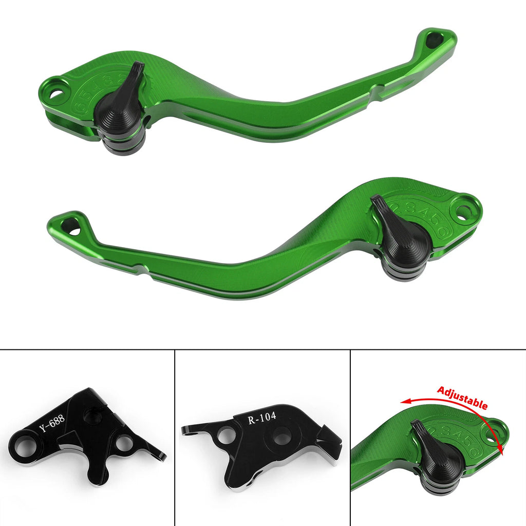 CNC Short Clutch Brake Lever for Yamaha YZF R1 R6 R6S (2000–2023)