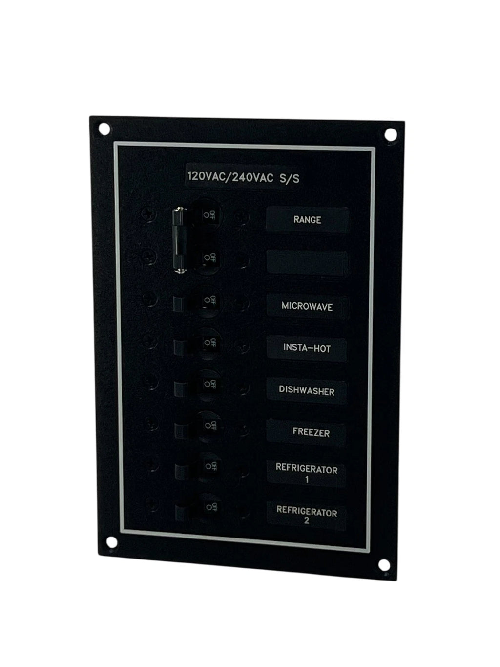 AC Panel for Marine Electrical Systems (120 VAC / 240 VAC) 8in x 5.5in