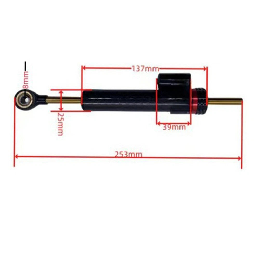 Steering Damper for Honda Kawasaki Motorcycles