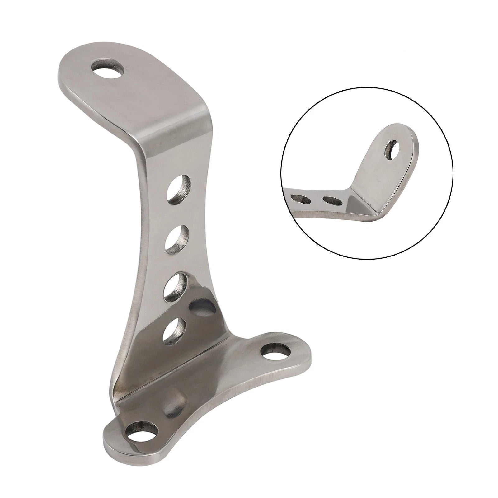 3.5" Headlight Mount Bracket Adapter for Sportster Big Twin
