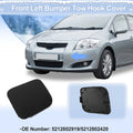Front Left Tow Hook Cover Cap Replacement for Toyota Auris (2016–2018)
