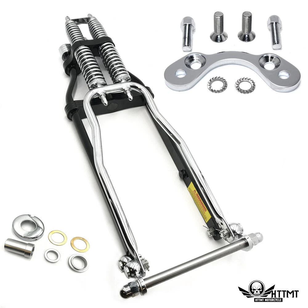 20" Springer Front End with Handlebar Adapter for Harley Chopper Bobber