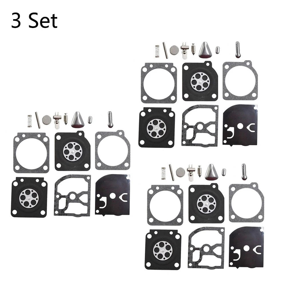 Set of 3 Carburetor Repair Kits for Husqvarna Stihl 020 MS191 (RB-69 RB69 531004553)