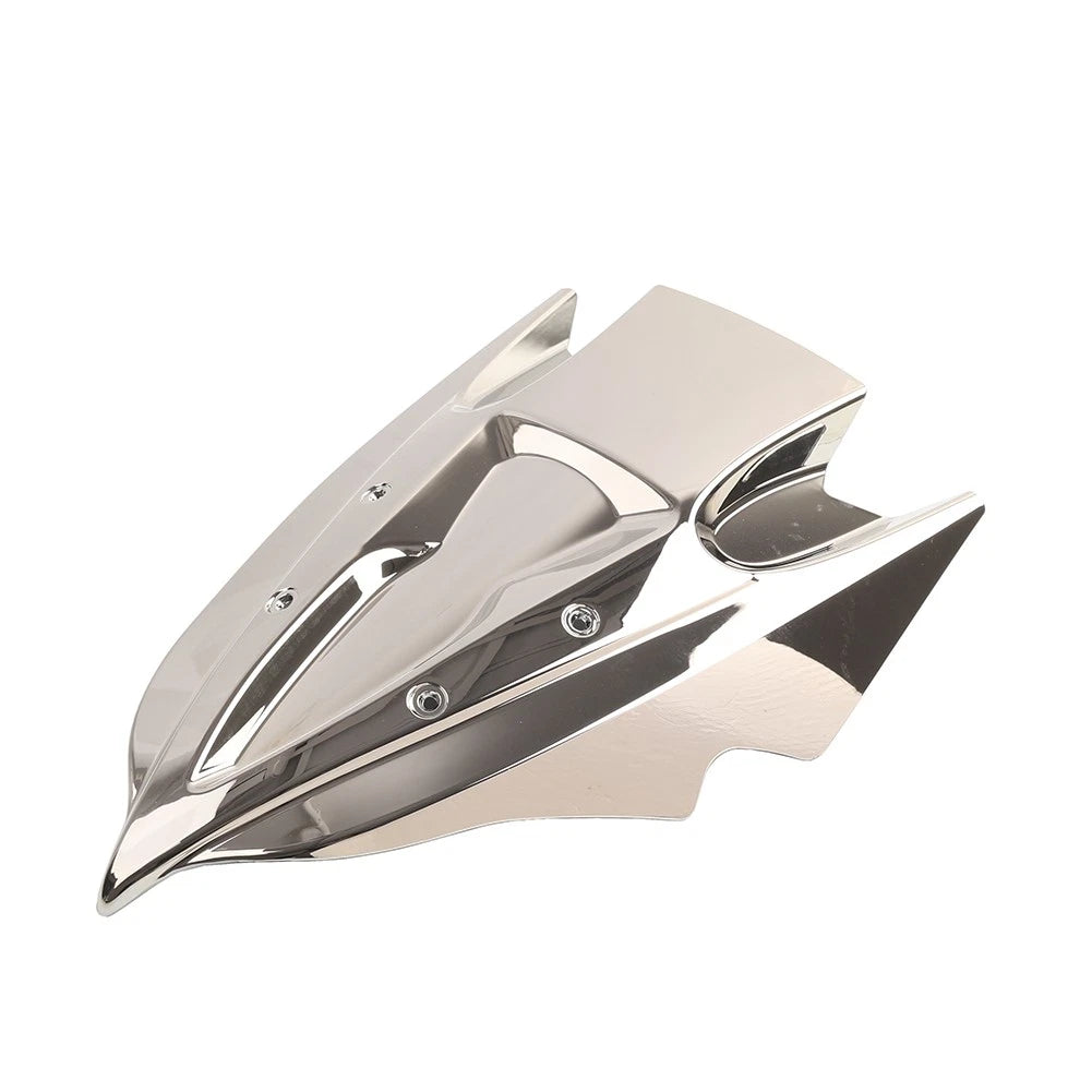 1pc Silver Motorcycle Front Windscreen for Kawasaki Z500 (2024-2025)