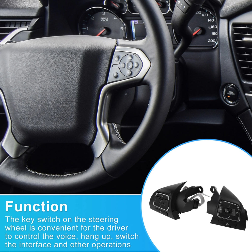 Steering Wheel Control Switch Replacement for Volkswagen Passat (2011–2015)